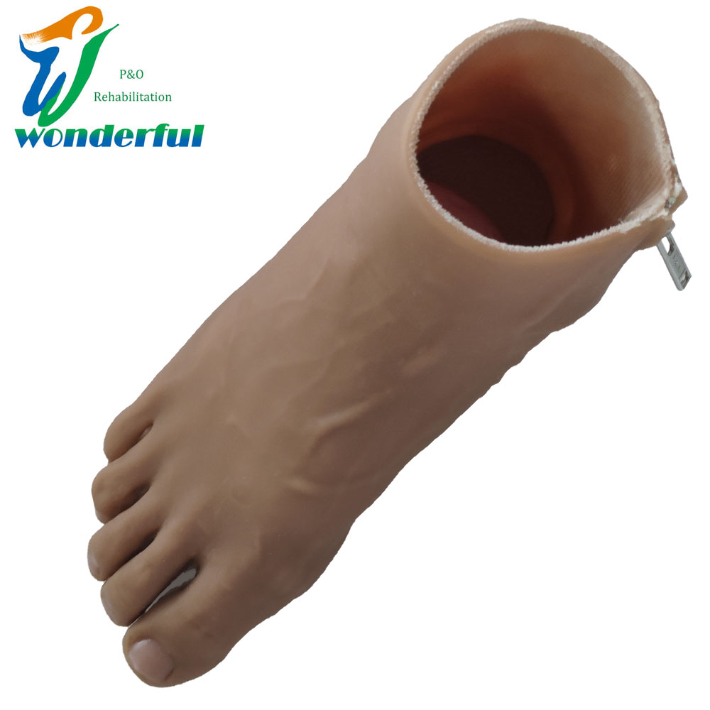 China Medical grade rubber Beauty prosthetic silicone hand