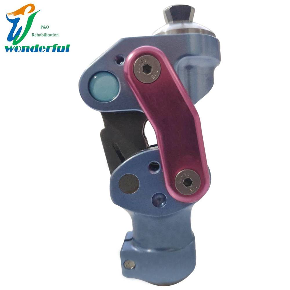 Low MOQ for Artificial Parts Made For The Body - China Manufacturer Supplier Wholesale Medical Device Prosthetic Aluminum Four Axis Knee Joint – Wonderfu