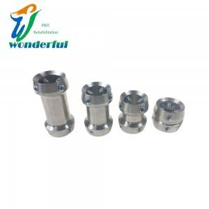 OEM Factory for China Two-Way Tube Adapter with Pyramid for Prosthesis Leg