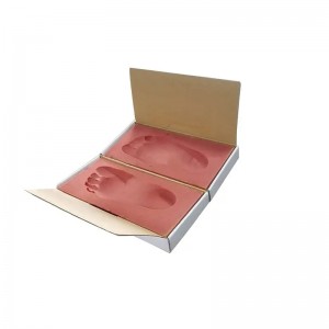 Customized size hand and foot impression foam box