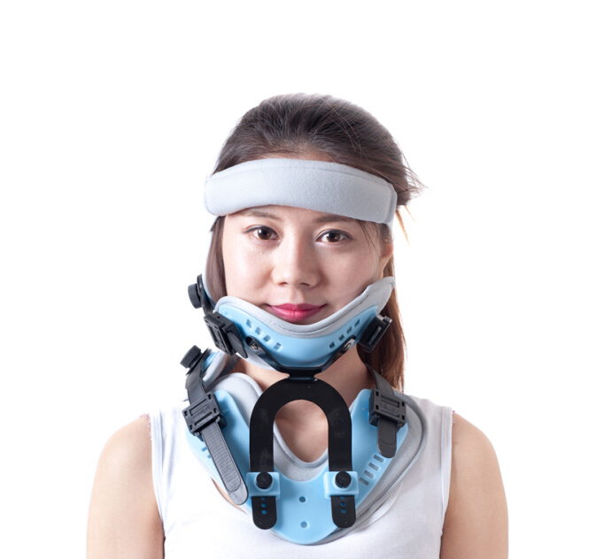 China Medical Neck Brace Collar Cervical Neck Traction Device