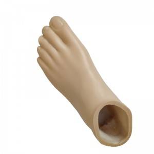 Factory made hot-sale 2022 hot selling Beige / Brown Artificial limbs prosthetic sach foot