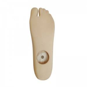 Factory supplied Prosthetic Foot Artificial Limbs Carbon Fiber Low Ankle Carbon Fiber Elastic Foot with Aluminum Adapter Artificial Foot Prosthetics Foot