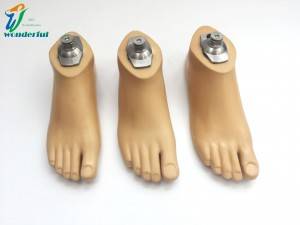 China Prosthetic Leg Foot Carbon Storage Energy Foot Artificial Limbs Leg Parts Syme Carbon Fiber Prosthetic Foot Carbon