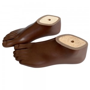 High Quality Prosthetic Brown Sach Foot  polyurethane