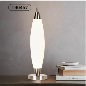 Lampe de table LED d'intérieur en métal et acrylique