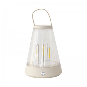 IP44 LED touchable dimmable rechargeable table lamp-Type-C fiampangana