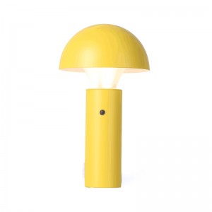 Lámpada de mesa LED recargable para restaurante atmosférico