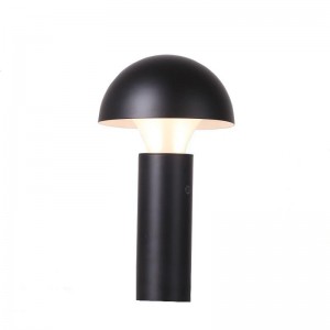 Atmospheric restaurant LED rechargeable table lamp
