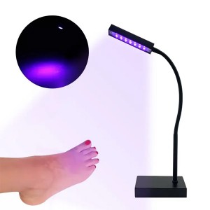 Rechargeable uv led nail lamp-portable style