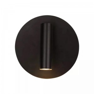 Metal LED Bedside Wall Lamp Double Switch Control