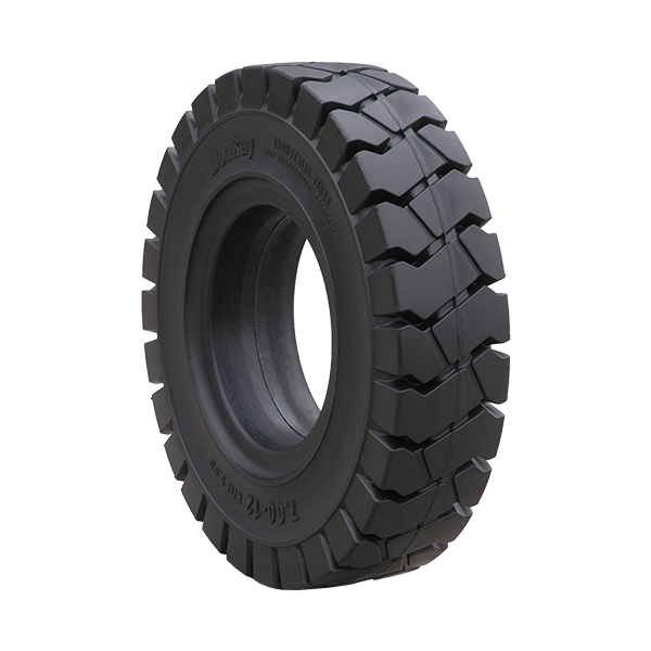 Industrial solid rubber tires for trailers