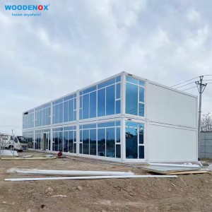 2 Story Prefab Homes Modern Modular Homes Factory Flat Pack Container Houses For Office