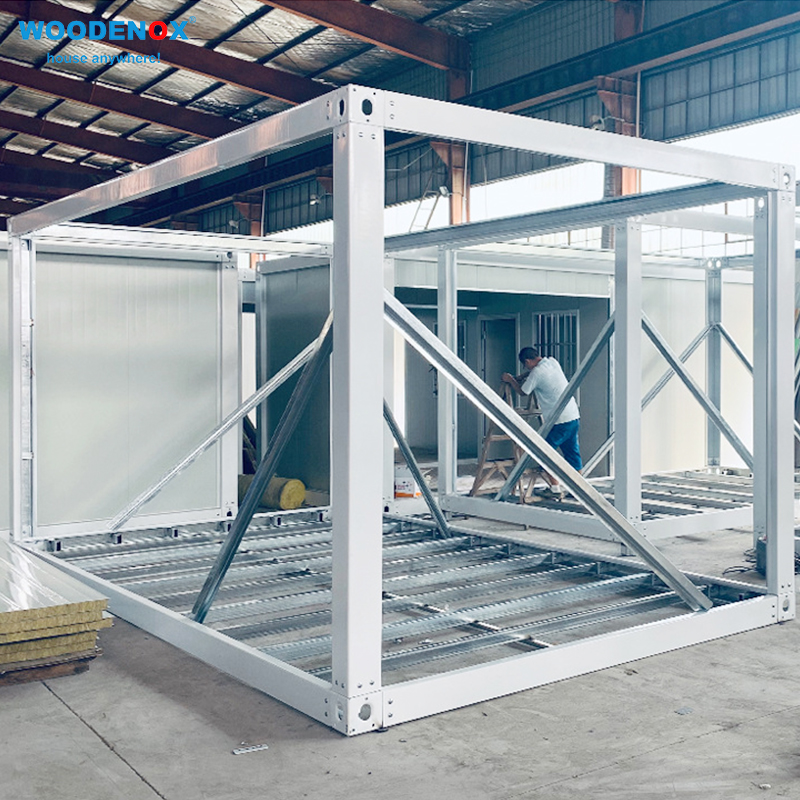 What is a detachable container house frame?