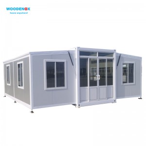 China wholesale China Luxury 20/40FT 2 Bedroom Modular Steel Structure with Toilet Prefab Mobile Shipping Expandable Container House Price for Prefabricated/Living