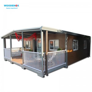 China wholesale China Luxury 20/40FT 2 Bedroom Modular Steel Structure with Toilet Prefab Mobile Shipping Expandable Container House Price for Prefabricated/Living