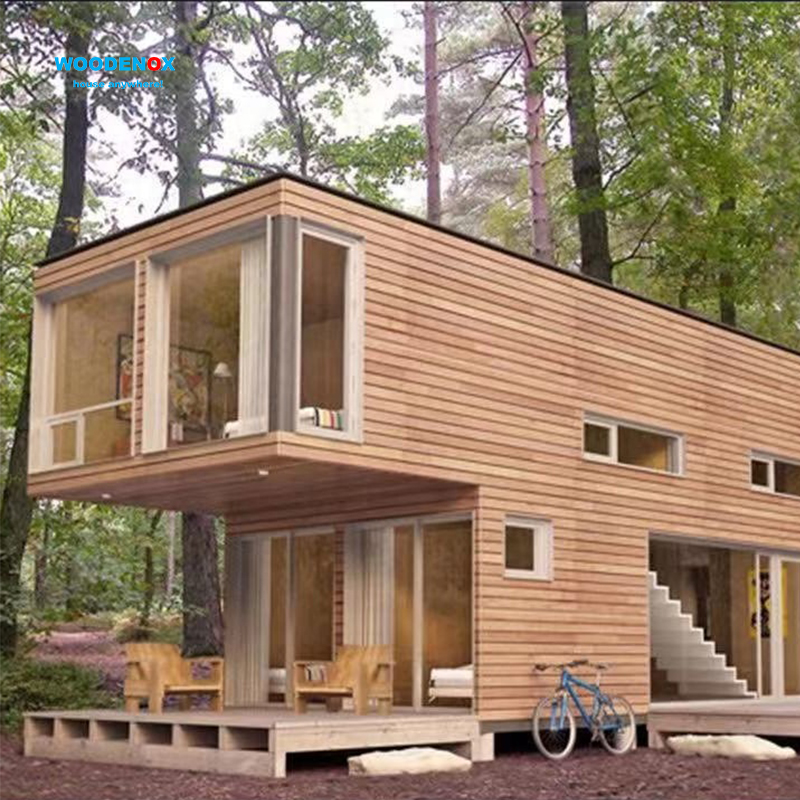 Flat Pack House WFPH24212 – Log Homes Design Steel Structure Prefabricated Container Houses Featured Image