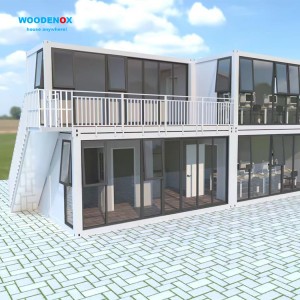 FlatPack Homes WFPH2425 – Easy Assemble 2 Storey Prefab Container Houses