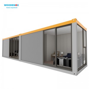 Factory wholesale China Low Cost Flat Pack Container Office Temporary House Modular Resort Construction Office Container with High Quality for Excellent Life