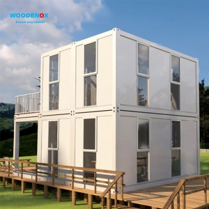 Flat Pack Homes WNX – BG0316 Two Storeies 20ft Prefabricated Mobile Container Houses For Office