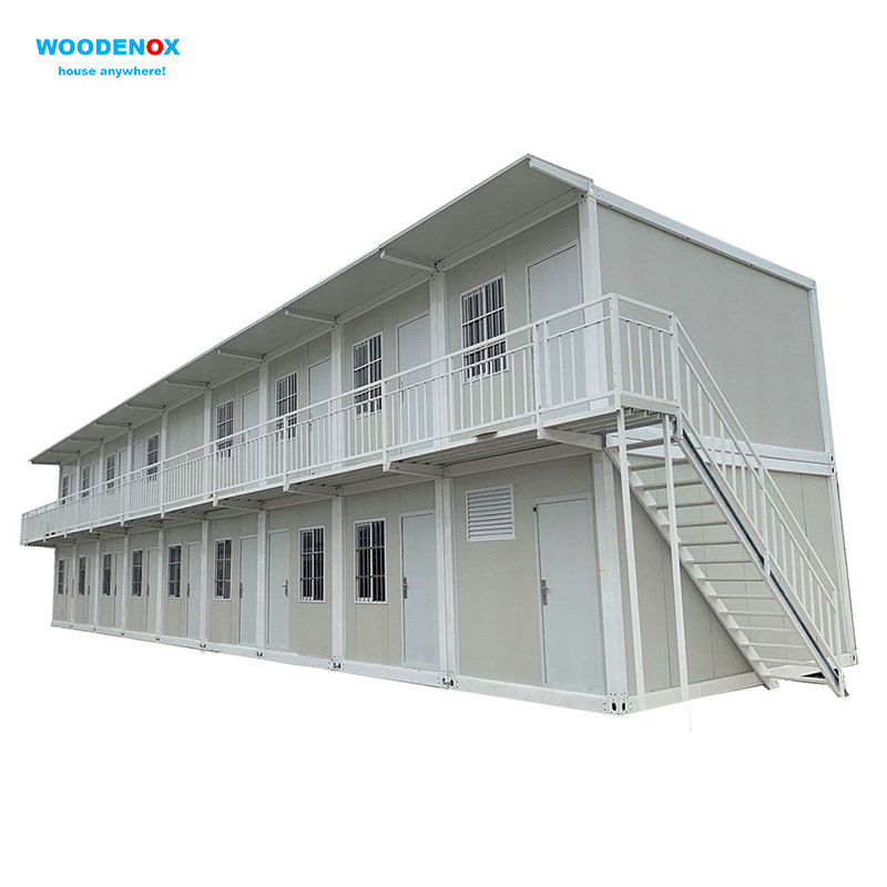 Wholesale Prefab House Container - Detachable Container House WNX – DCH22685 2 Storey 20ft Prefabricated Homes For Workers Room – WOODENOX