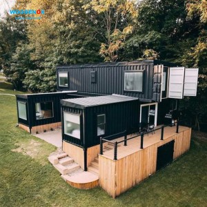 Shipping Container House WNX2261 – 20ft 40ft Customizable Easy Essemble Luxury Prefab Homes