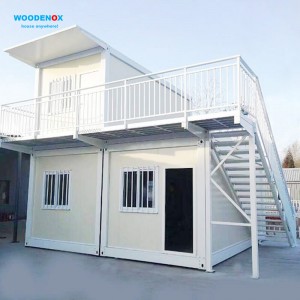 Flat Pack Homes WNX227087 Temporary Container Camp Prefab House For Worker Dormitory