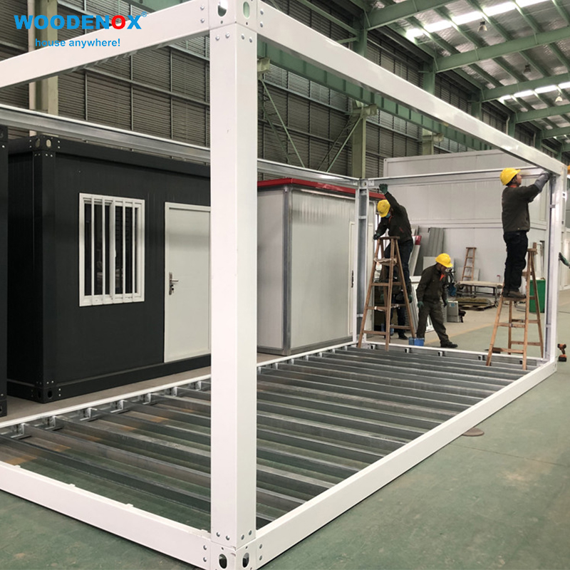 Low Cost Containers Frame 20ft 40ft Modular Mobile Detachable Container House Frame For Sale
