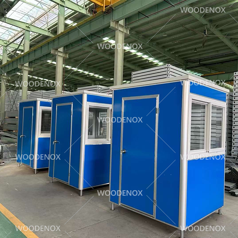 What is a prefabricated guard house?