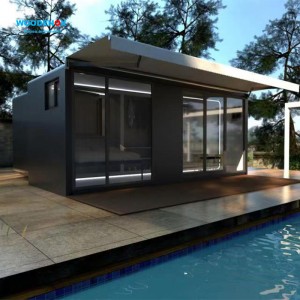 Modular Ready Made House WTDH256 – Tiny Homes Push Out Prefabricated Houses For Hotel