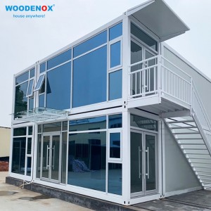 Luxury Prefabricated Steel Homes Temporary Mobile Home Factory Direct Flat Pack Container House For Sale