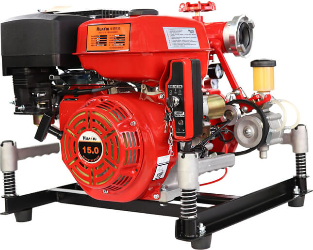 Diesel Portable fire pump Analysis of 5 causes of excessive temperature