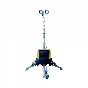 Emergency and Rescue Mobile Lighting Tower with Metal Halide KLT-10000V