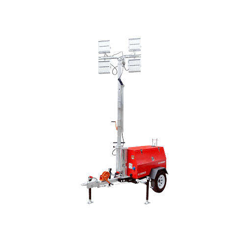 Manual Mast Diesel Generator Mobile Lighting Tower  KLT-8000 LED