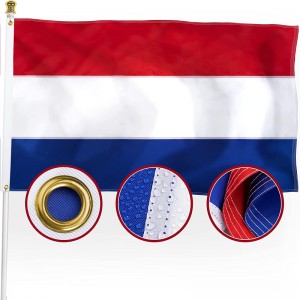 Flag of Netherland Embroidery Printed for Pole Car Boat Garden
