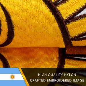 Argentine Flag Embroidery Printed for Pole Car Boat Garden