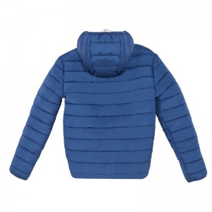 2022 Autumn and Winter New Children’s Mid-length Thick Down Cotton Jacket Big boys and Girls Hooded Cotton Coat