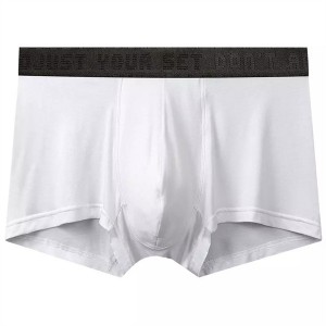Modal boxer shorts custom design logo men underwear កប្បាសធម្មតា short boxers