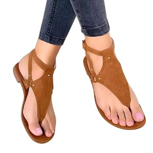 China wholesale Plus Panties Manufacturers –  spot 2020 autumn fish mouth suede casual women’s sandals buckle breathable flat heel women’s shoes manufacturers direct sales to eur...