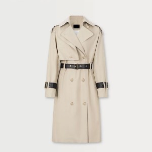 Broad edition simple trench coat women’s latest