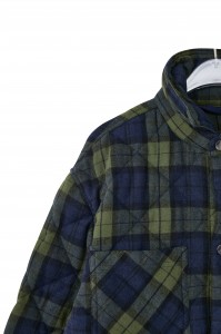 2022 Exclusive Quilted Padded with Flannel Fabric Outerwear Jacket For Men