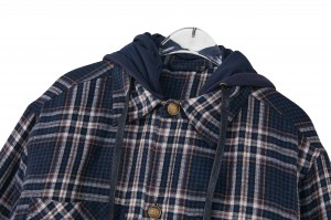 2022 Button Down Thermal Plaid Flannel Coats Fall Jackets Mens Joto Sherpa Fleece Lined Shati Jackets