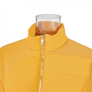 Жаночая стеганая куртка-пухоўнік на заказ OEM найноўшага дызайну, зімовая цёплая жаночая пуховая куртка з бурбалкамі