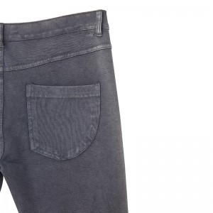 2022 jarné a jesenné nové pánske svetlošedé elastické tesné riflové džínsy s úzkym stredným pásom