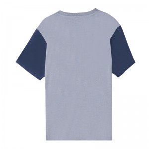 Pereka baju-T musim panas 100% kapas tulen bersaiz besar T-shirt fesyen baju T mewah untuk lelaki