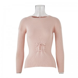 Fashionable Long Sleeve  Female attire belt belt knit to cultivate one’s morality
