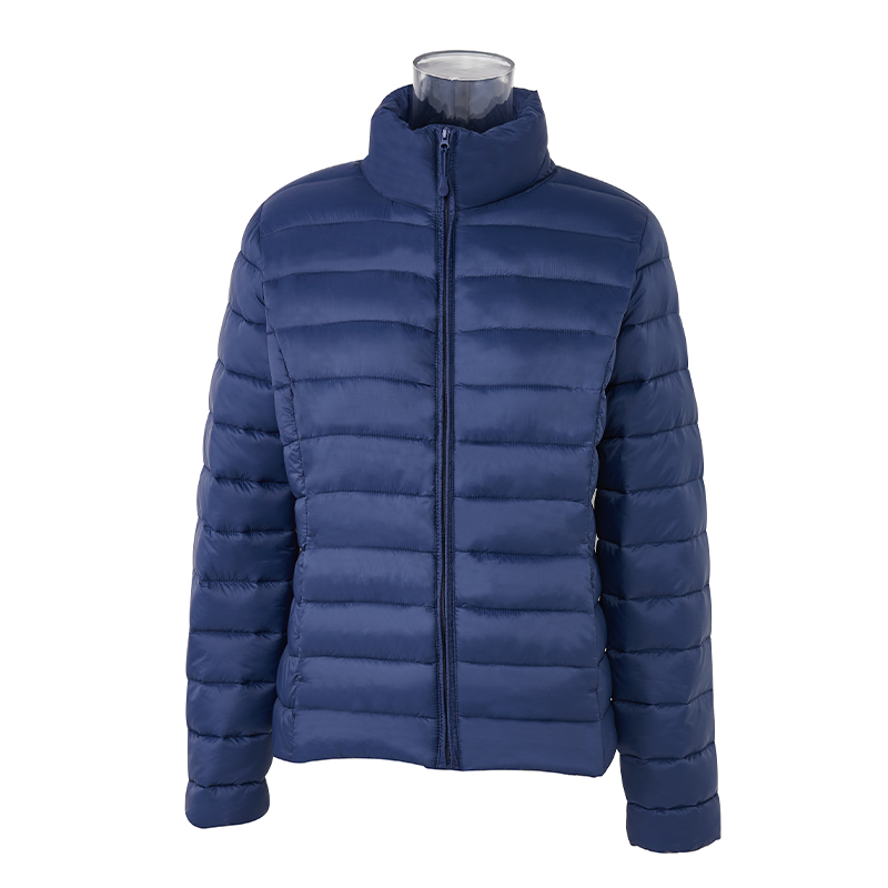 Foldable Winter Ultralight Women Navy Goose Duck Down Feather Jacket Coat Ladies Featured Image