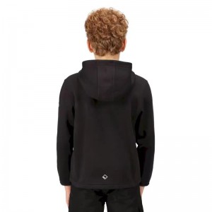 Highton Extol-hoodie voor kinderen met print – zwart