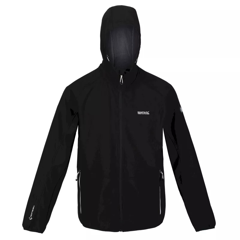 China wholesale Tshirt Manufacturer –  Men’s Arec III Softshell Jacket Black – Worldu