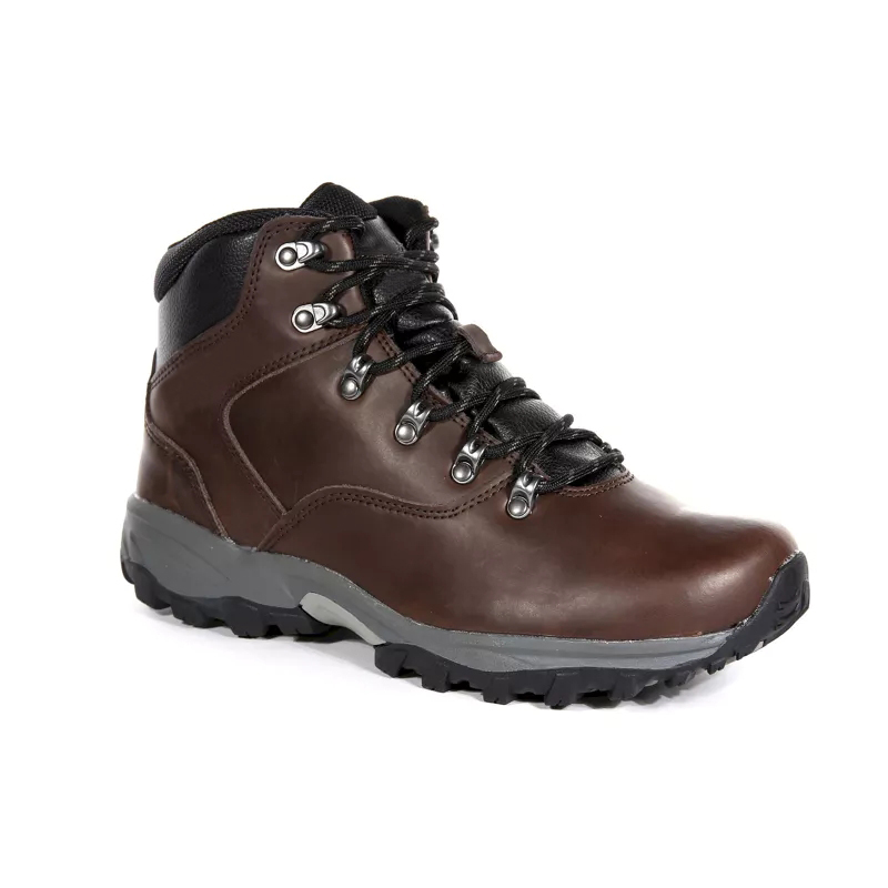 Men's Bainsford Waterproof Walking Boots Peat (1)